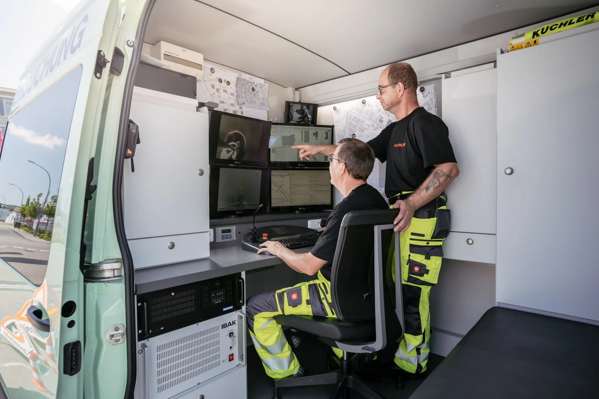 Faulturmreinigung und Innenreinigung im Faulturm