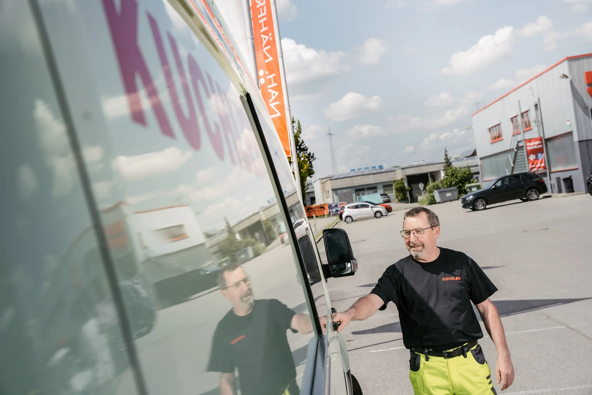 Faulturmentleerung im Faulturm einer Kläranlage